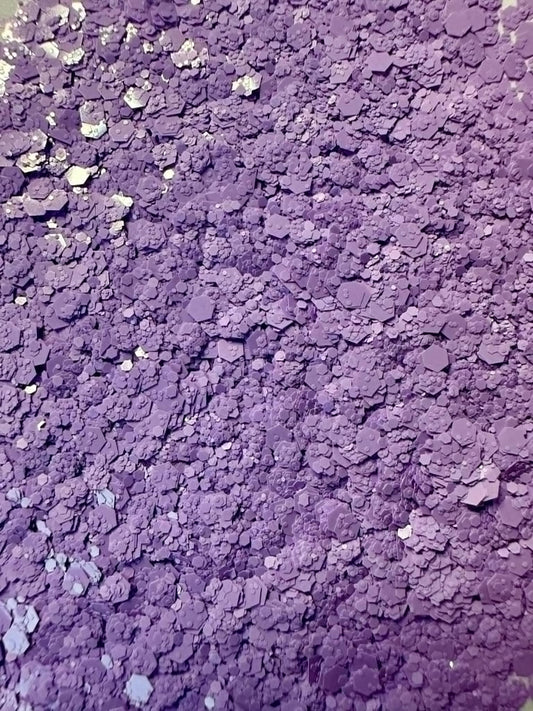 Lavender Purple Glitter