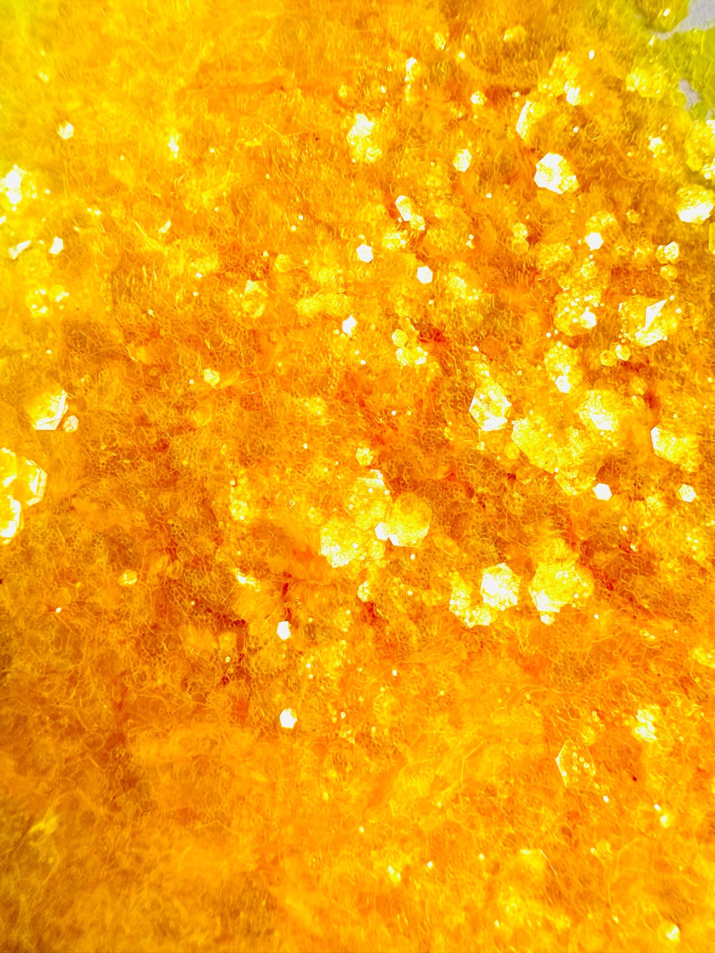 Sunshine Yellow Glitter