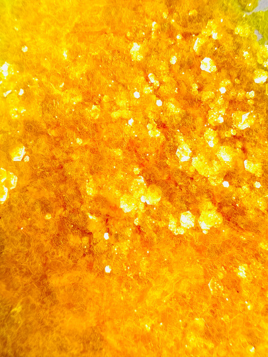 Sunshine Yellow Glitter